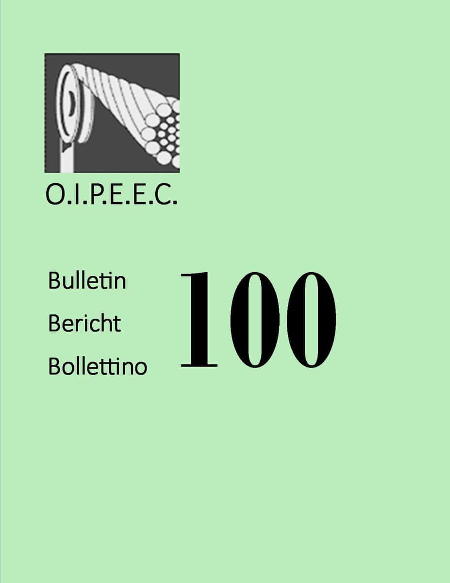 Colorful Oipeec Book Store Bulletin Cover With Multi-Language Titles And Large Number 100, Featuring Educational Resources And Publications For Environmental Education Professionals.