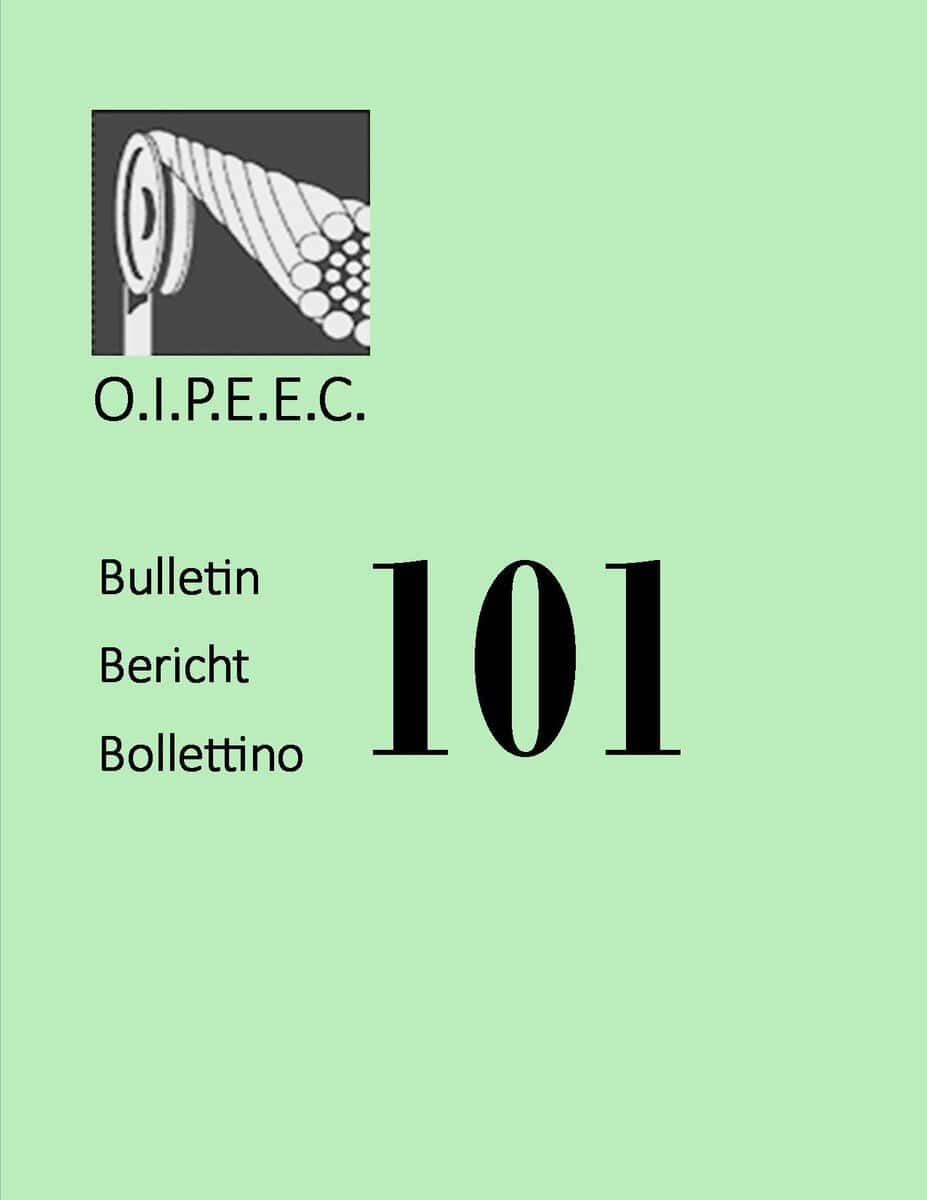 Photo Of The Oipeec Book Store Bulletin Cover, Featuring The Organization’s Logo And Issue Number 101, Emphasizing Educational Publications, International Cooperation, And Energy Sector Information.