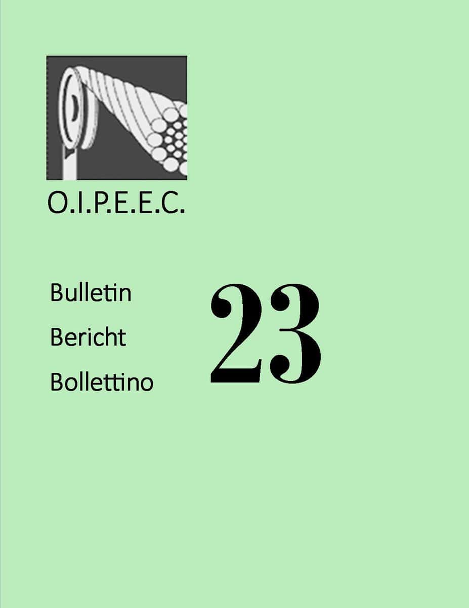 Acronym Logo Of Oipeec Book Store With A Stylized Cone Made Of Circles And A Cone, On A Light Green Background.