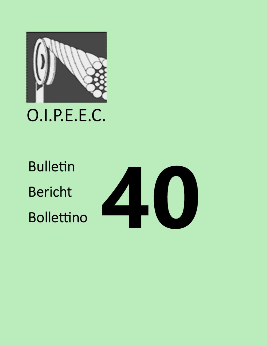 Colorful Oipeec Book Store Bulletin With Issue Number 40 On A Light Green Background, Featuring The Oipeec Logo And Multilingual Bulletin Title.
