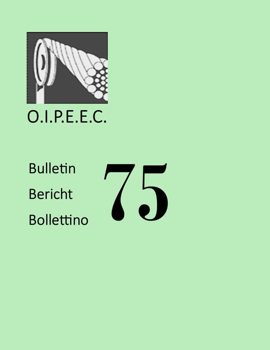 Popular Oipeec Booklet Cover Featuring Publication Number 75 With Logo.