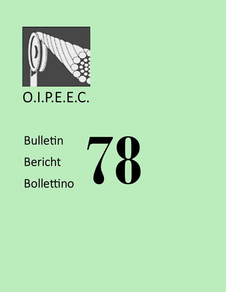 Ecop Book Store Logo, Oipeec Bulletin 78 Cover With Multilingual Title And Graphic Design.