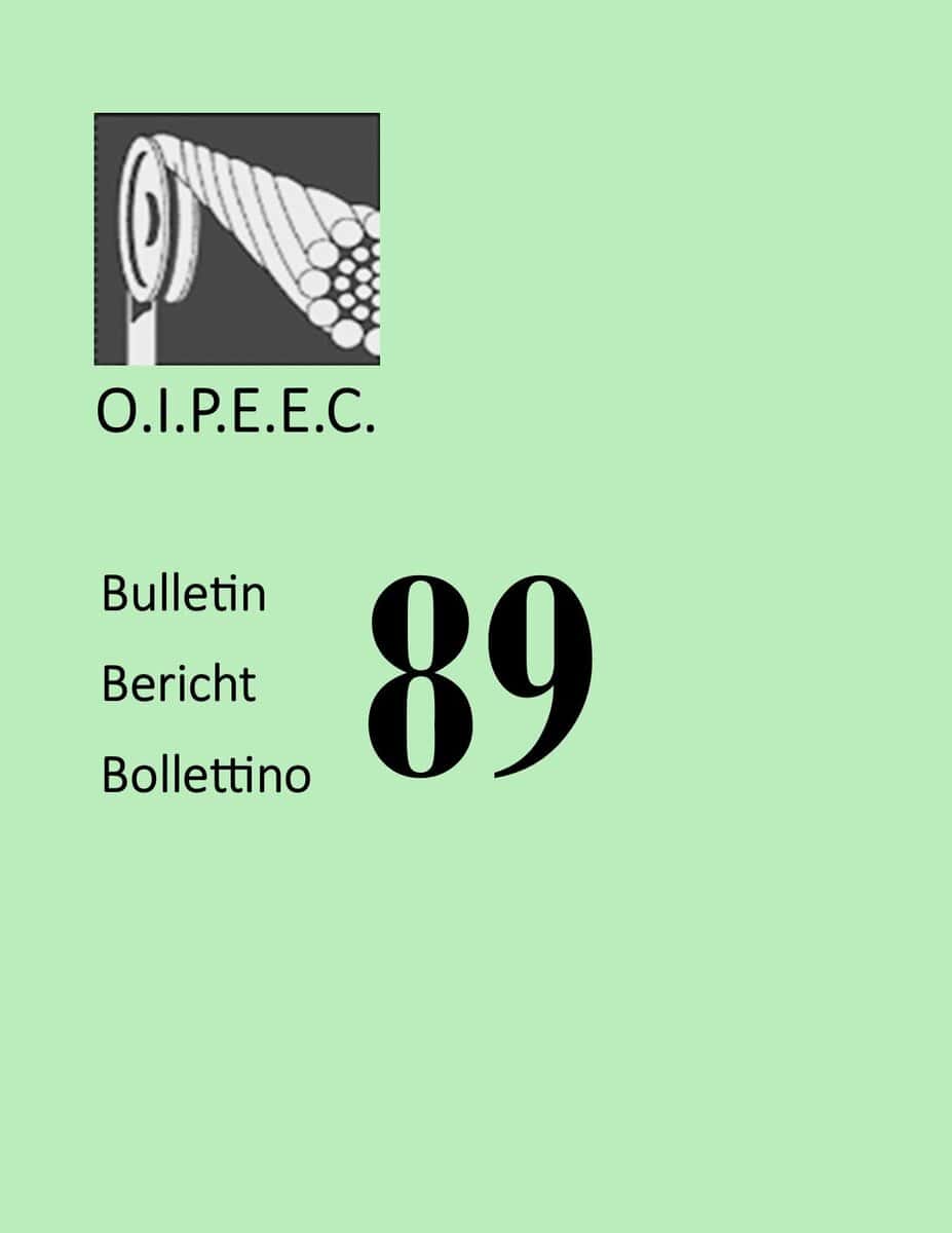Oipeec Bookstore Newsletter Cover Featuring Bulletin Number 89, Educational Publications, And Resources For Teachers And Students.