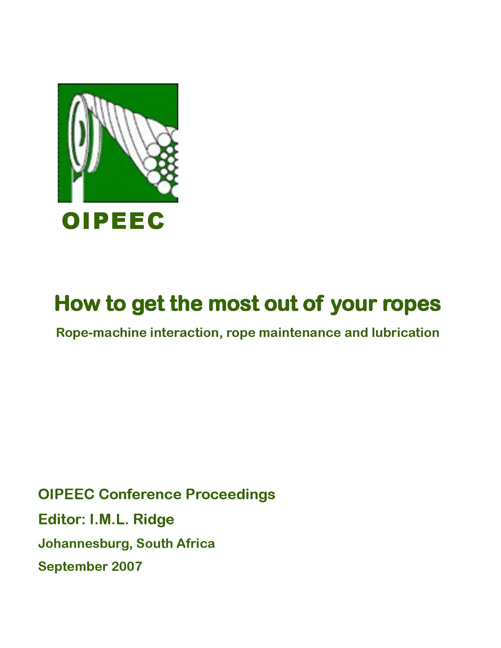 Study On Mechanical Conditions Of The Looseness Of The Outer Wires Of Ropeway Haulage Ropes