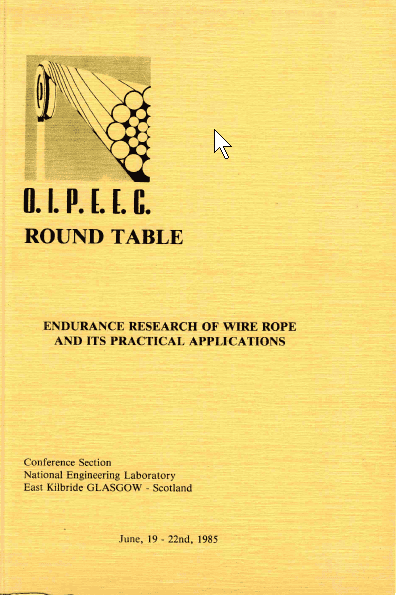 A High-Quality Book Publication Cover Focusing On Wire Ropes And Engineering Applications At The Oipeec Book Store.