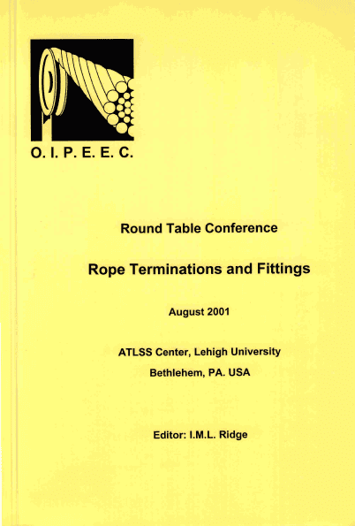 Rope Terminations And Fittings Book From Oipeec Book Store At Lehigh University, Covering Cable And Wire Rope Accessories, Technical Guides, And Industry Standards.